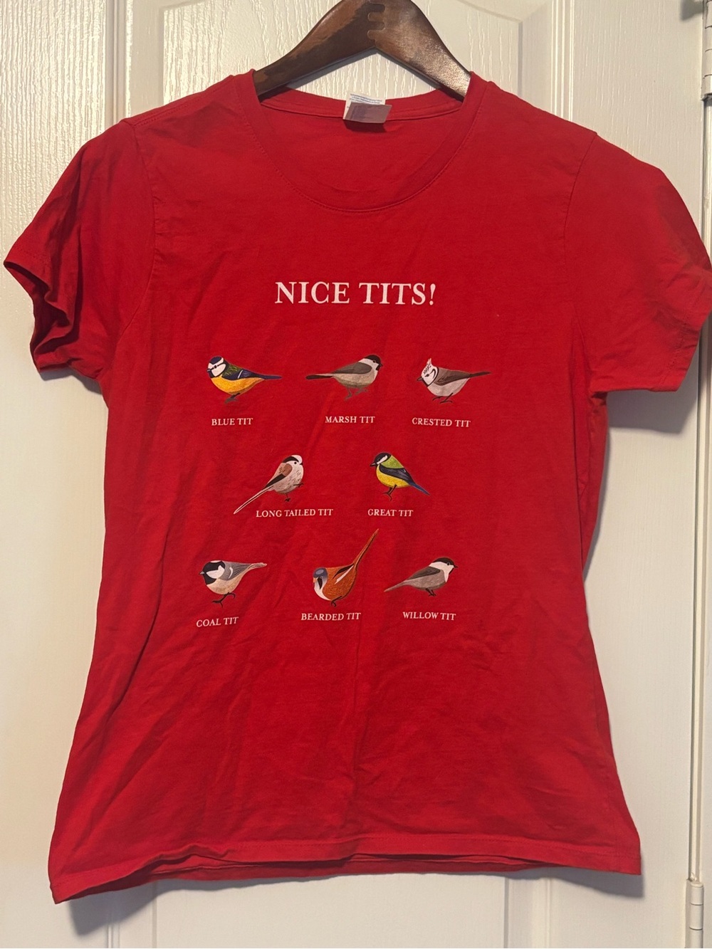 Nice t*ts bird shirt
